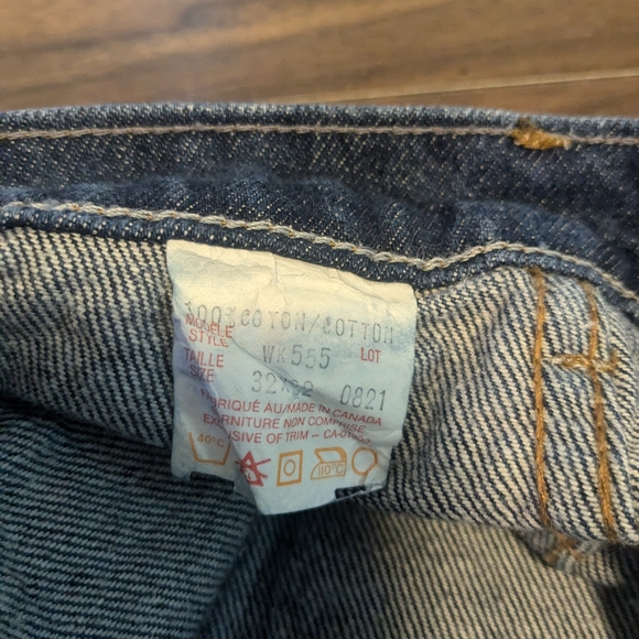 vintage 555 denim jeans 31x30 - Picture 7 of 7